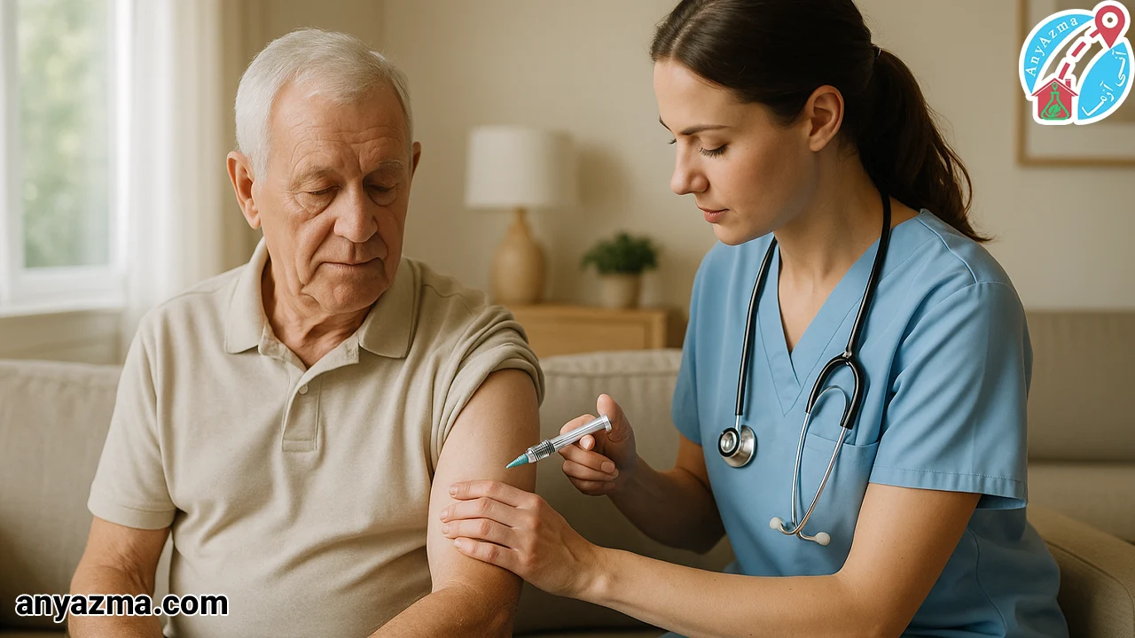 تزریق آمپول در منزل در آنی آزما