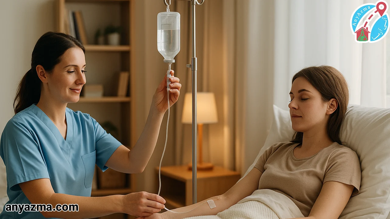 تزریق آمپول در منزل در آنی آزما