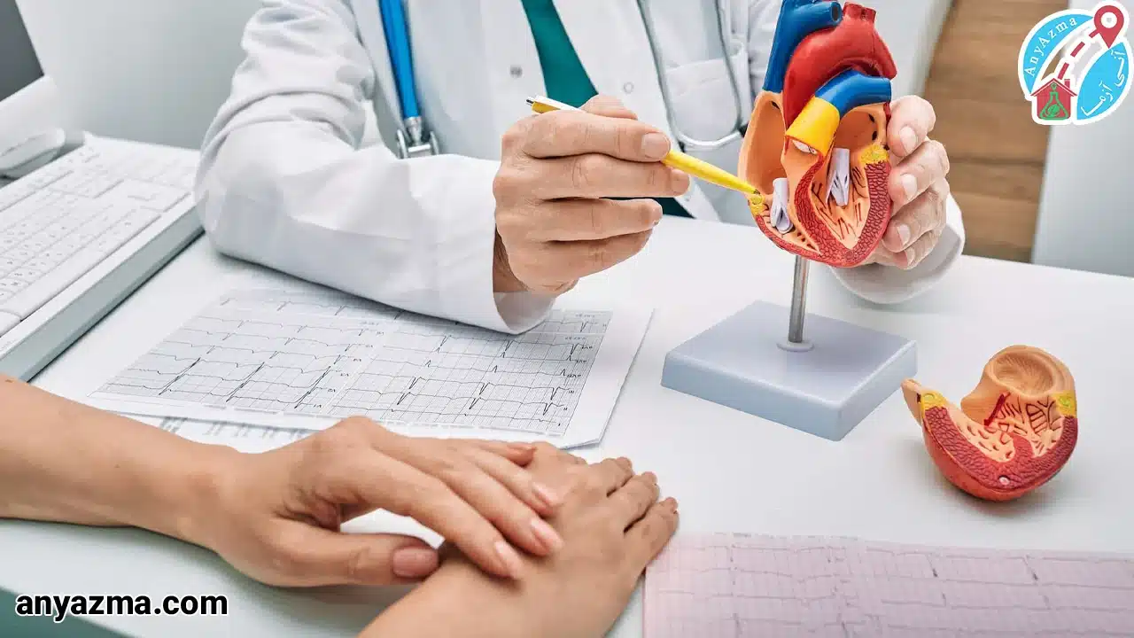 ویزیت متخصص قلب در منزل 