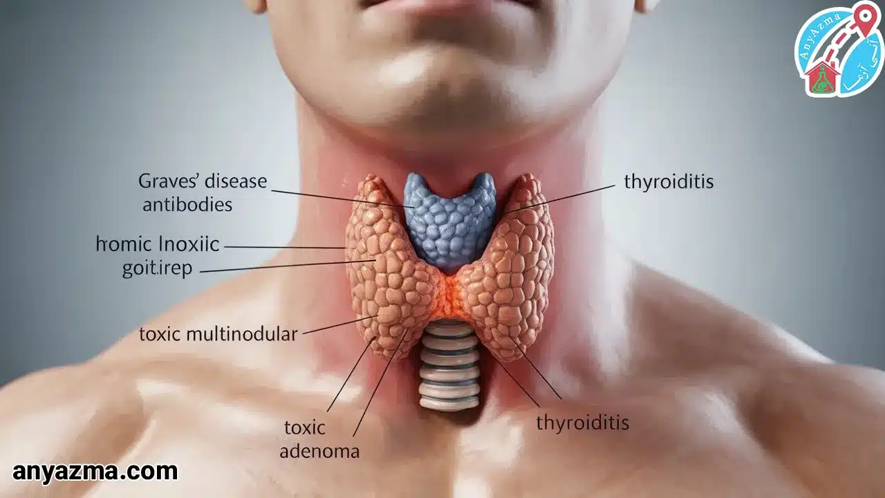 علت بوجود آمدن تیروئید پرکار