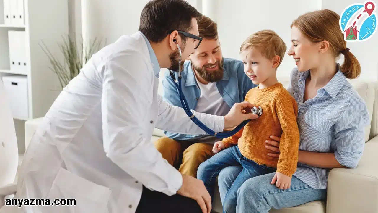 متخصص اطفال در منزل