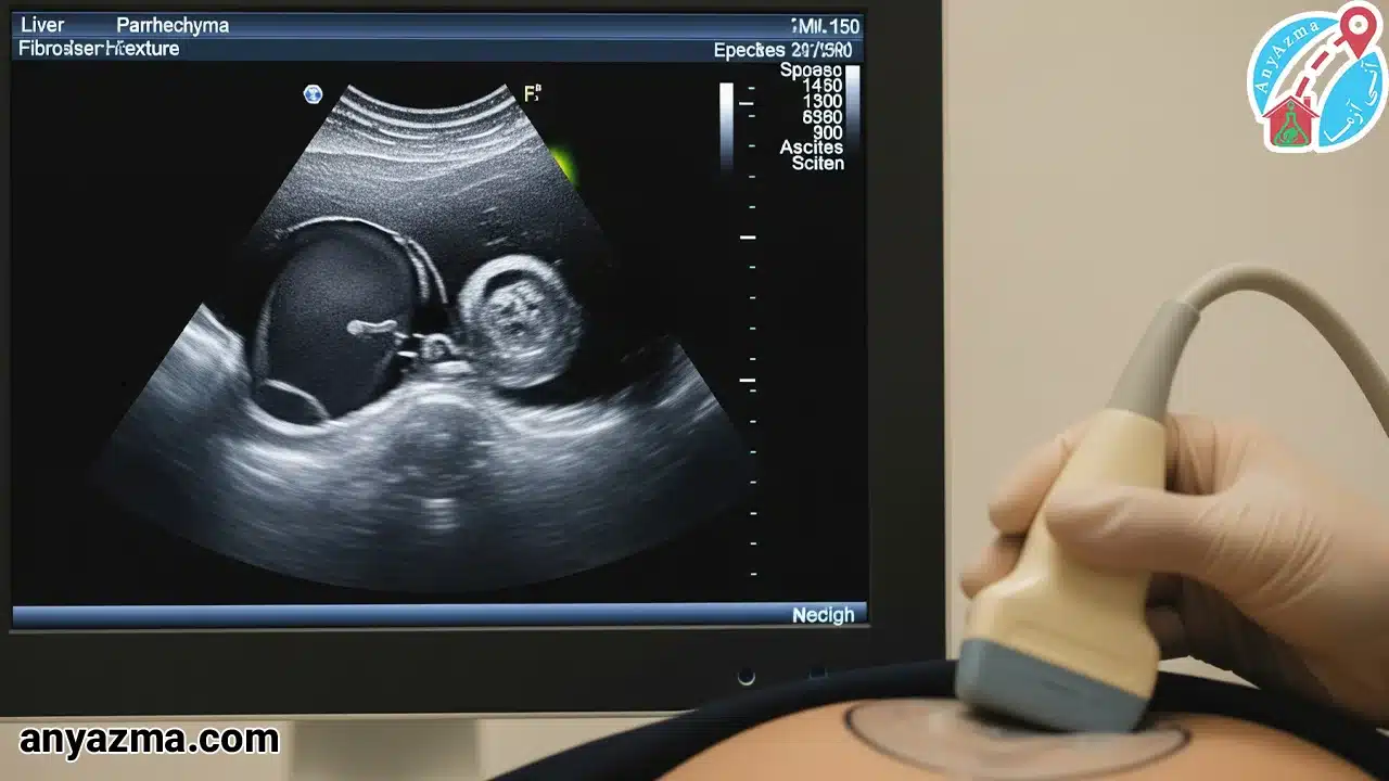 خواندن برگه سونوگرافی کبد