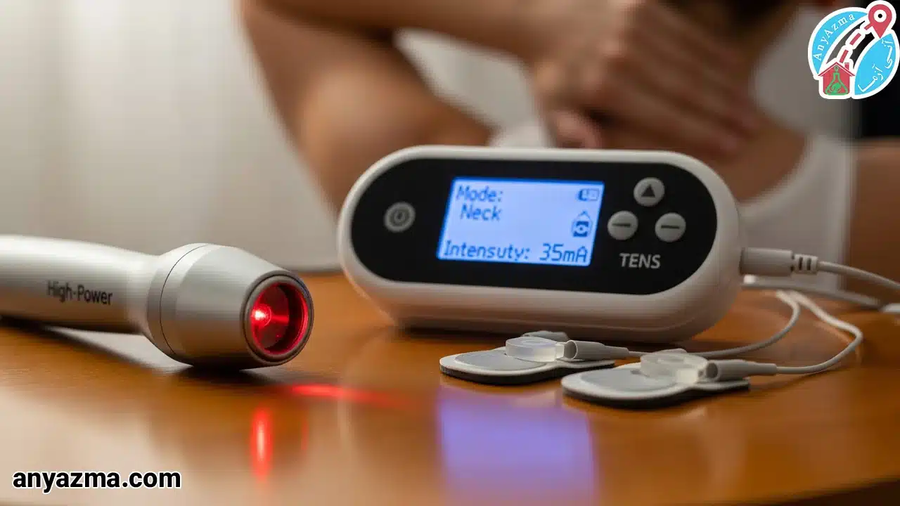 فیزیوتراپی گردن در منزل