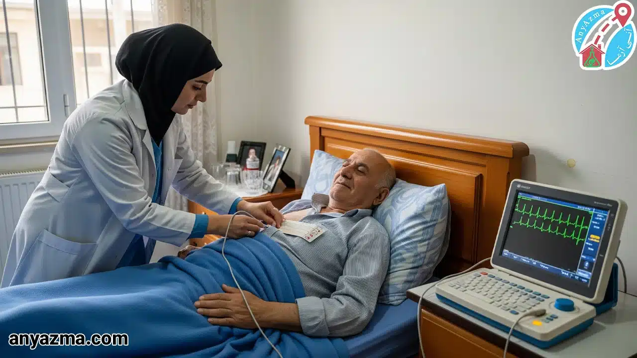 نوار قلب در منزل کرج