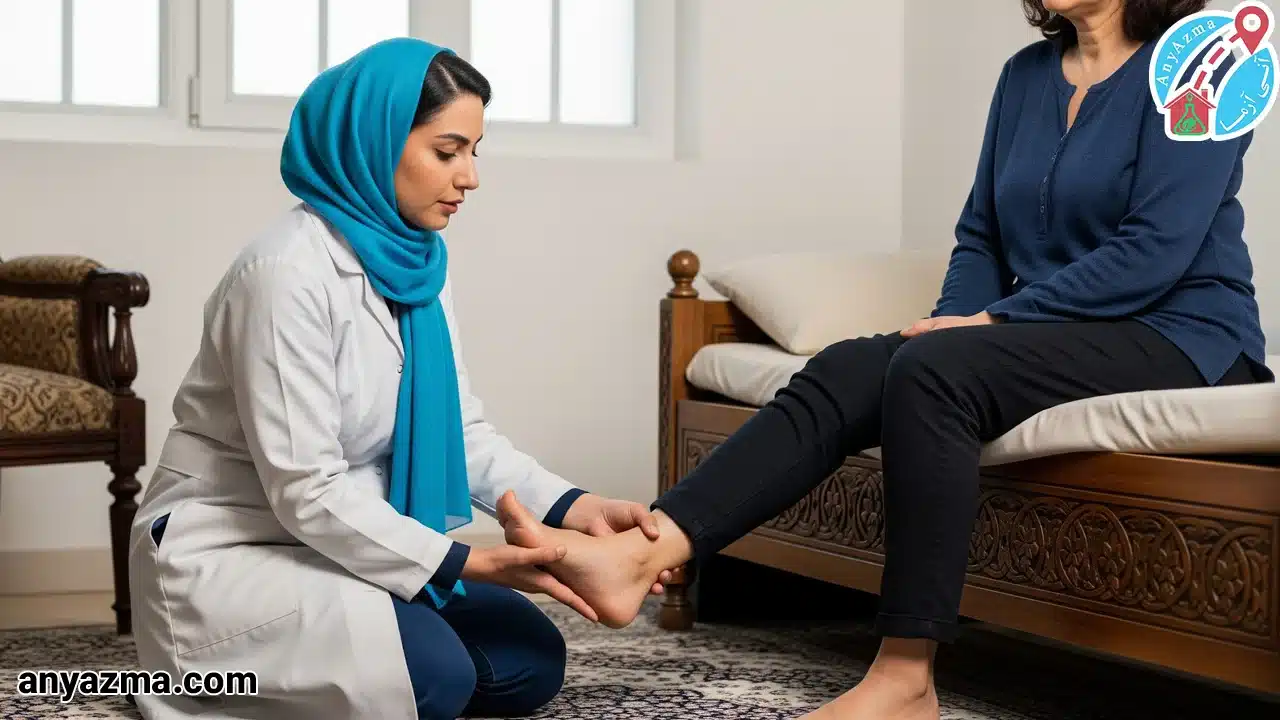 فیزیوتراپی در منزل ارومیه