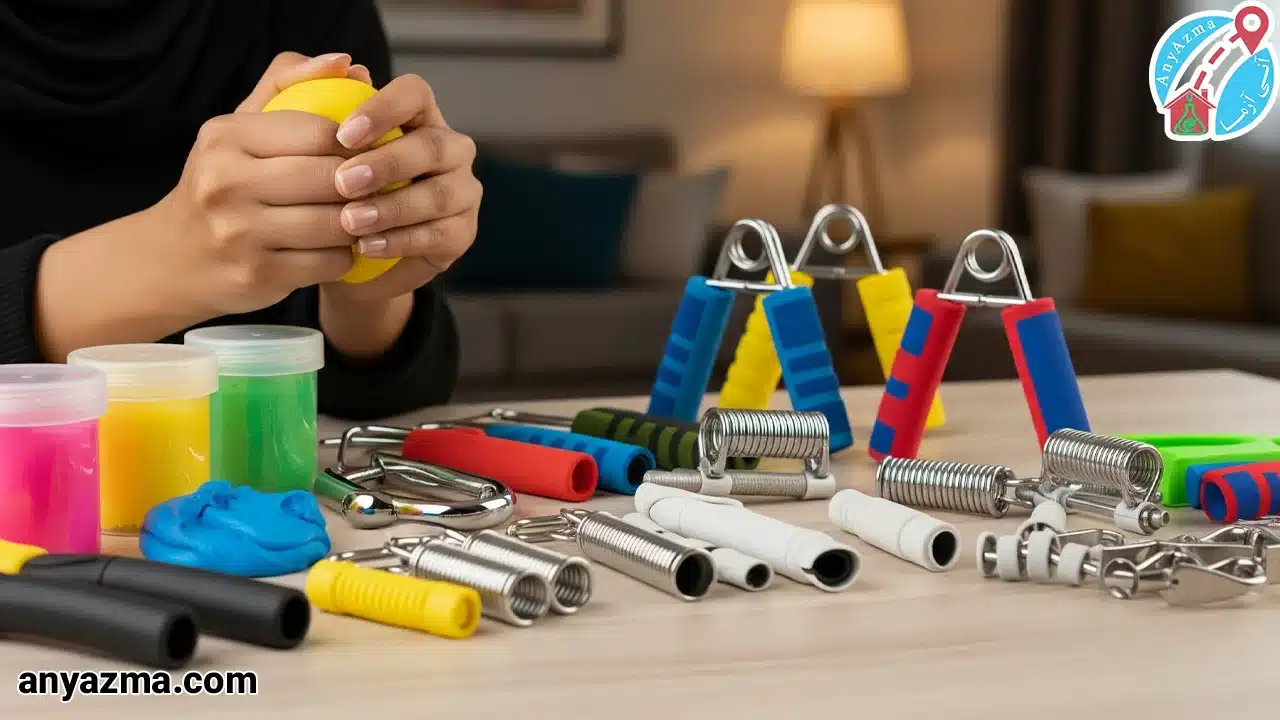 تمرینات فیزیوتراپی دست در منزل