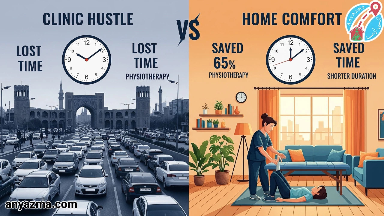 فیزیوتراپی در منزل در تبریز