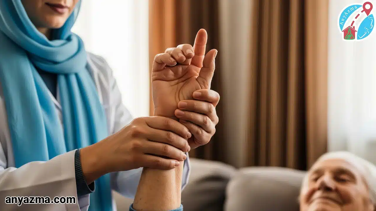 فیزیوتراپی دست در منزل