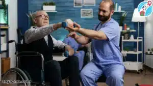 فیزیوتراپی سالمندان در منزل