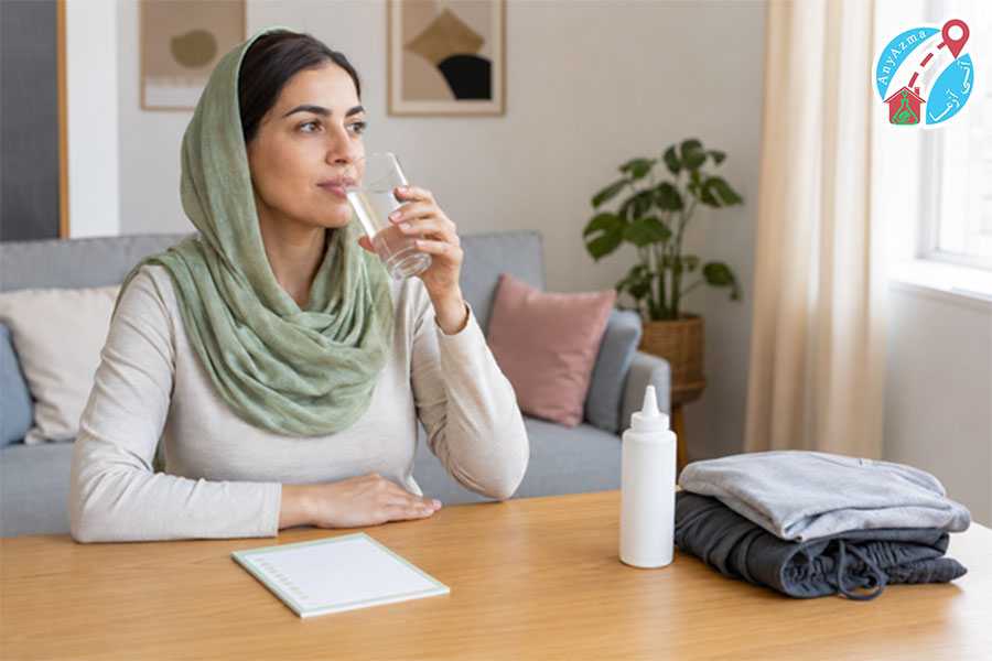 آمادگی قبل از انجام سونوگرافی رحم و تخمدان در منزل