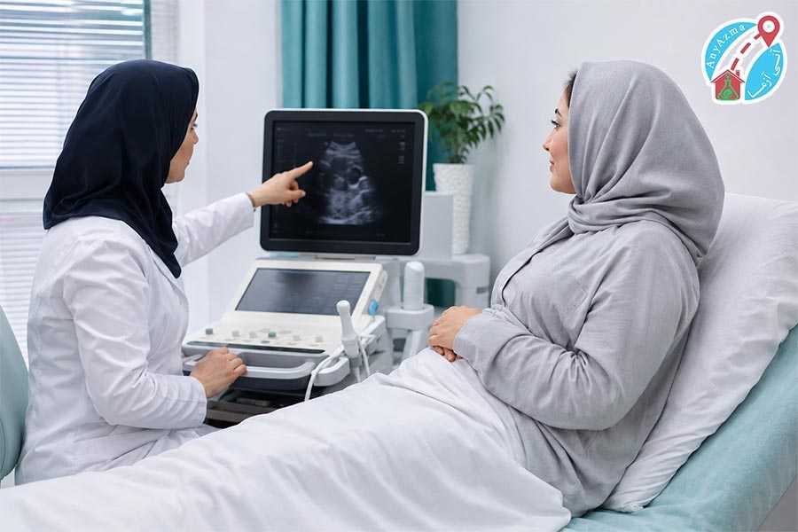 بررسی سونوگرافی اوایل بارداری برای ارزیابی وضعیت بارداری در هفته هشتم