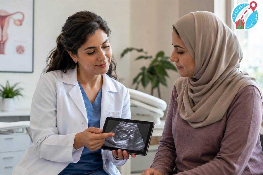 نتیجه سونوگرافی و بارداری پوچ توسط پزشک
