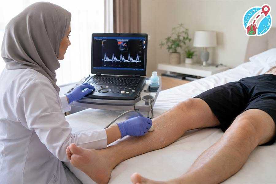 سونوگرافی داپلر دو اندام در منزل