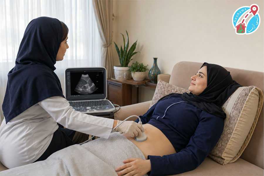 سونوگرافی رحم و تخمدان از روی شکم