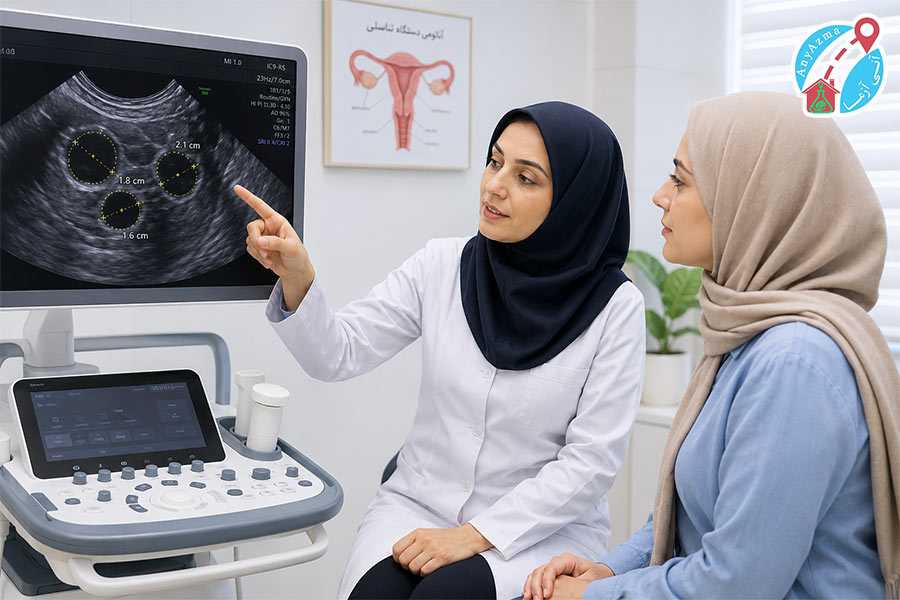 ضخامت آندومتر در فولیکول سنجی