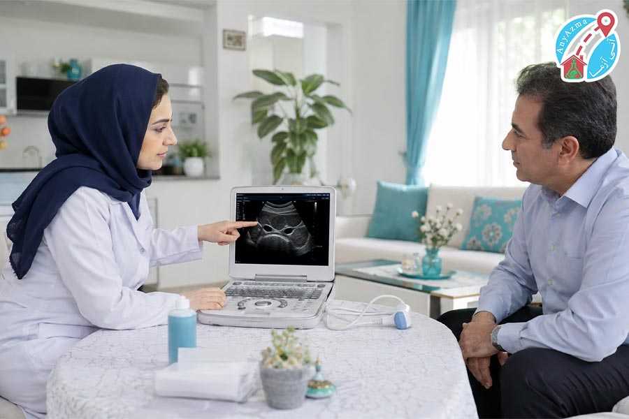 انجام سونوگرافی کبد چرب در منزل