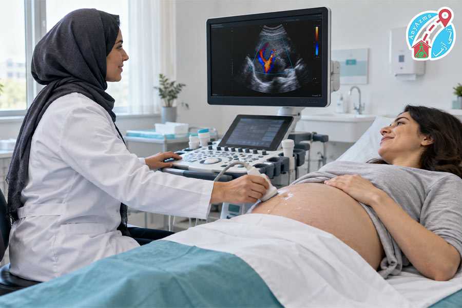 بررسی عروق در سونوگرافی داپلر بارداری