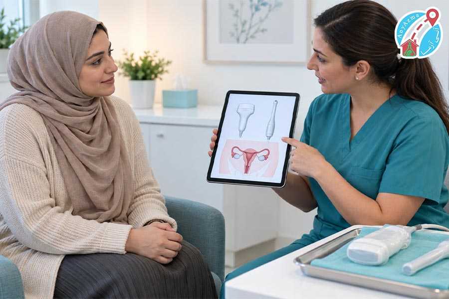 توضیحات روش شکمی و واژینال