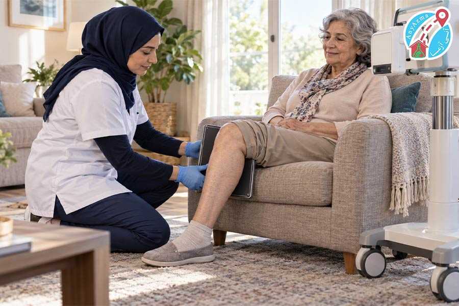 رادیولوژی و عکس برداری زانو در منزل