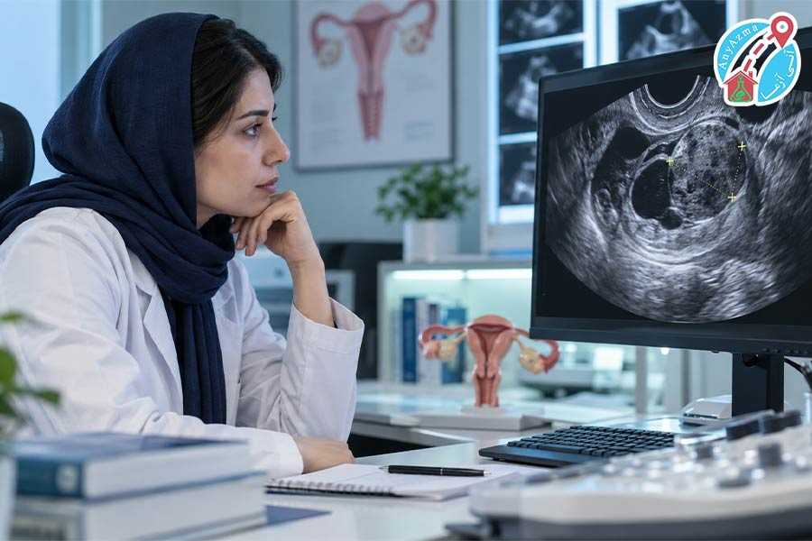 تشخیص سرطان تخمدان با سونوگرافی