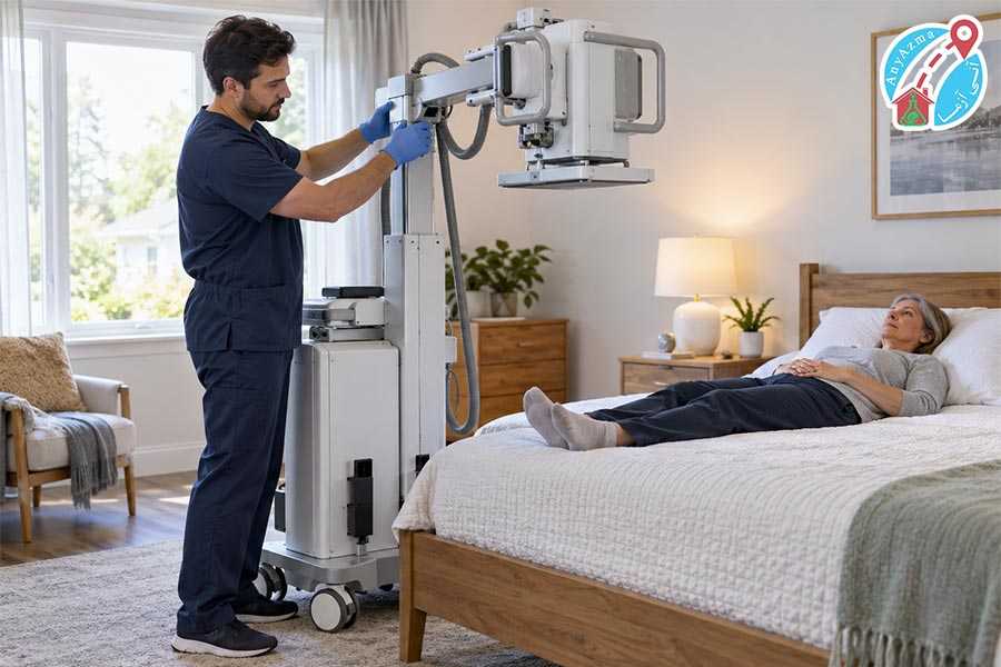 آمادگی بیمار برای رادیولوژی در منزل