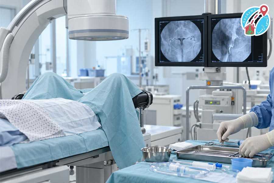 انجام هیستروسالپنگوگرافی